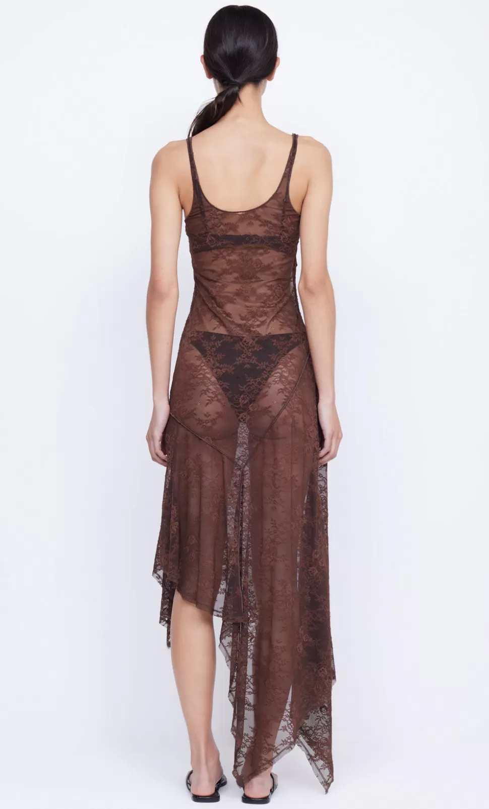 PARTY | Midi Dresses^BEC + BRIDGE ADONIA ASYM MIDI DRESS CHOCOLATE