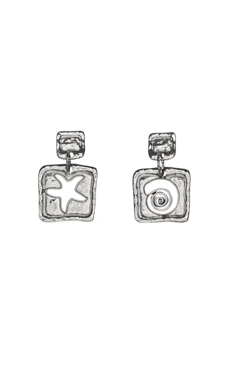 Accessories | JEWELRY^BEC + BRIDGE ATTINA SQUARE EARRING SILVER