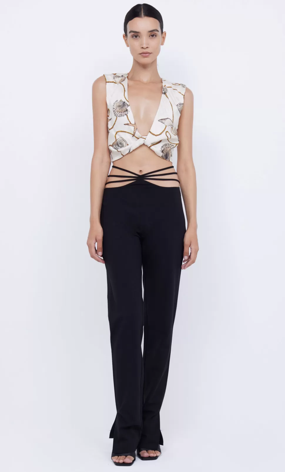 SETS | Sleeveless^BEC + BRIDGE BAYSIDE TWIST CROP TOP PARISIAN SHELL