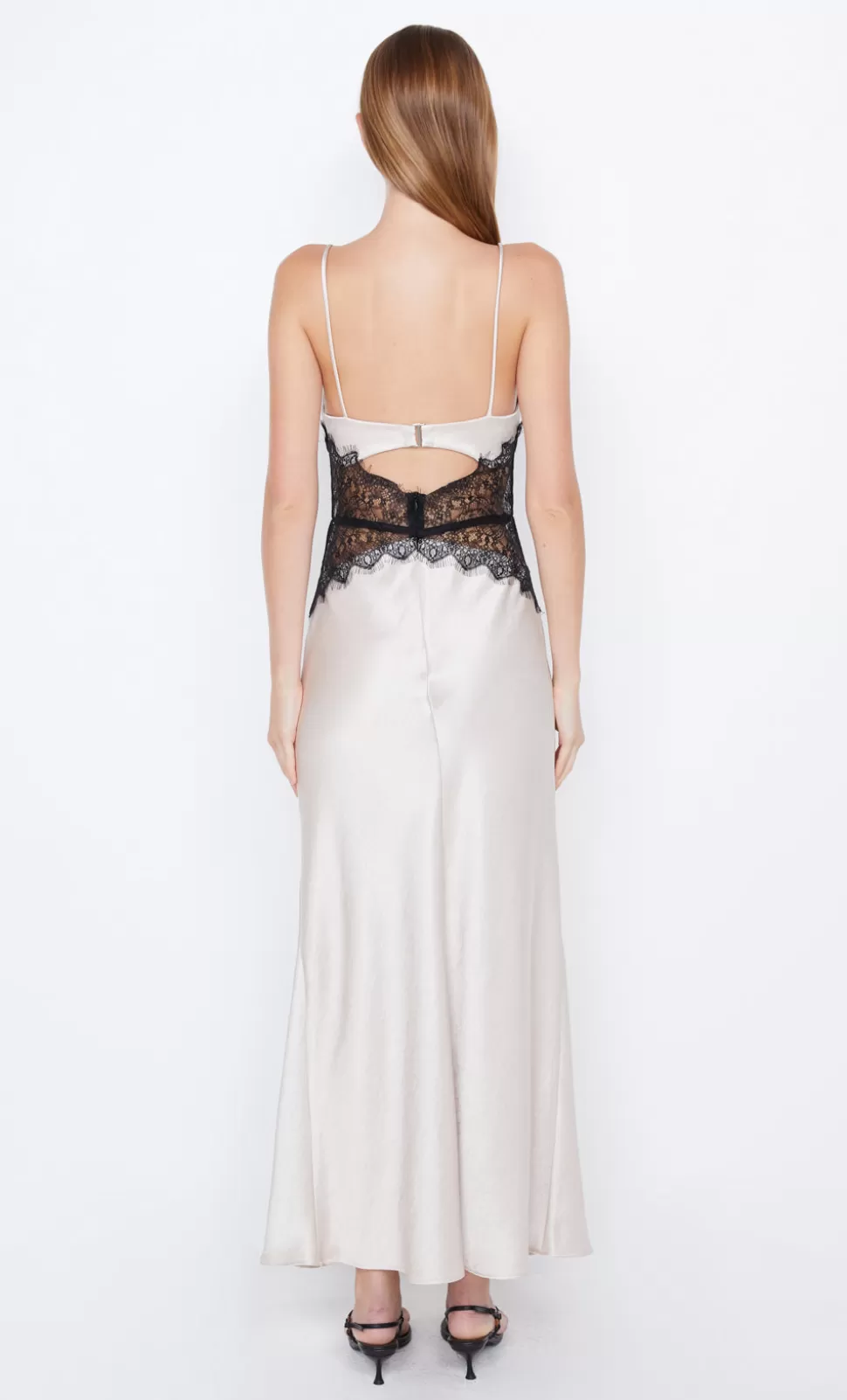 GOWNS | Wedding Guest^BEC + BRIDGE CAMILLE MAXI DRESS SAND/BLACK