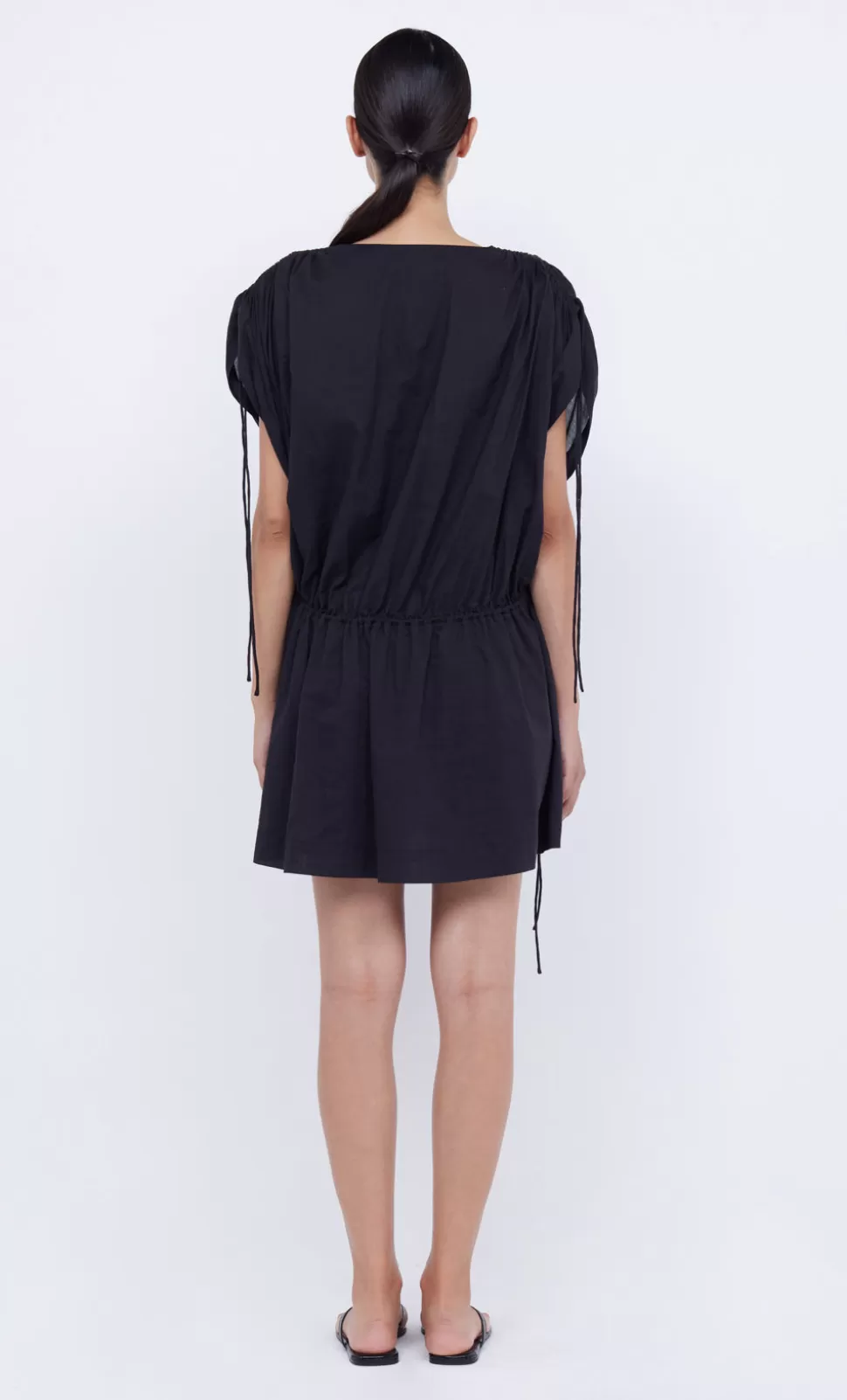 Mini Dresses^BEC + BRIDGE CAPRI V MINI DRESS BLACK