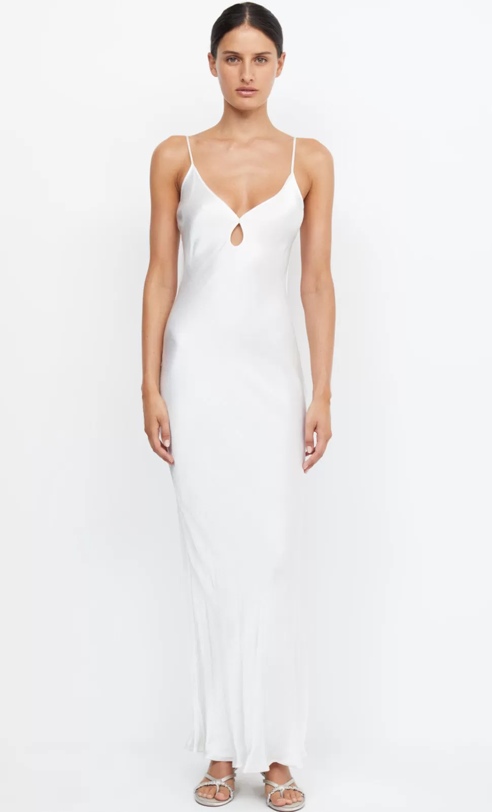 MAXI'S | BRIDES^BEC + BRIDGE CEDAR CITY MAXI DRESS IVORY/IVORY