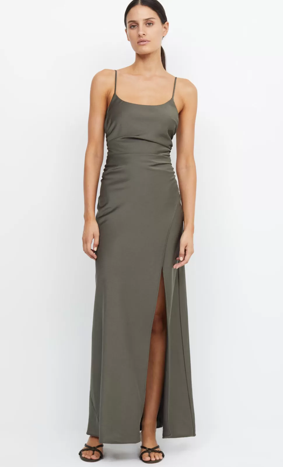 Bridesmaid Dresses | BRIDESMAIDS^BEC + BRIDGE ETERNITY SCOOP MAXI DRESS DARK WILLOW