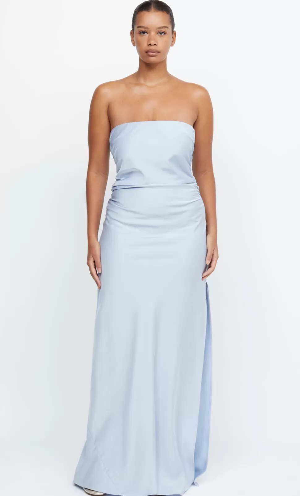 GOWNS | GUESTS^BEC + BRIDGE ETERNITY STRAPLESS MAXI DUSTY BLUE