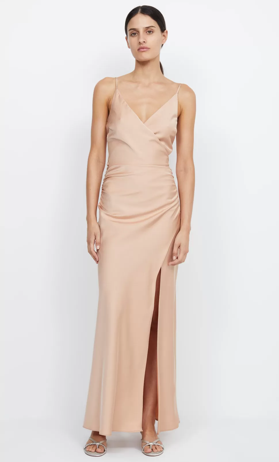 Bridesmaid Dresses | BRIDESMAIDS^BEC + BRIDGE ETERNITY V MAXI DRESS ROSE GOLD