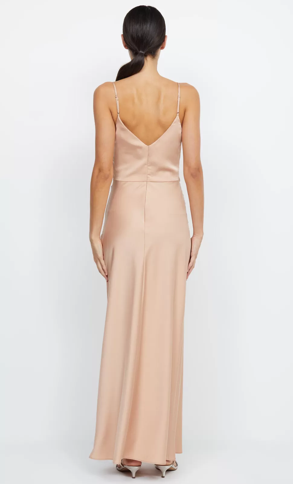 Bridesmaid Dresses | BRIDESMAIDS^BEC + BRIDGE ETERNITY V MAXI DRESS ROSE GOLD