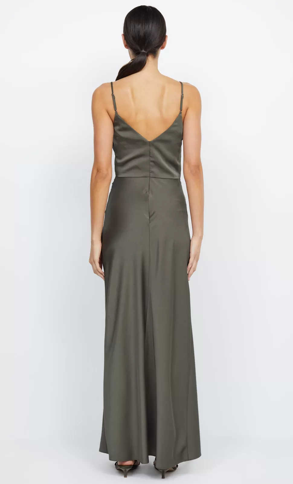 Bridesmaid Dresses | BRIDESMAIDS^BEC + BRIDGE ETERNITY V MAXI DRESS DARK WILLOW