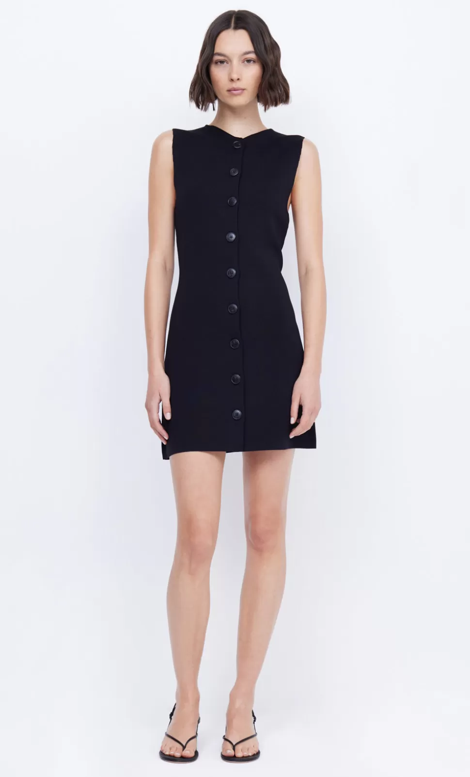 Mini Dresses | Knitwear^BEC + BRIDGE ILORA KNIT MINI DRESS BLACK