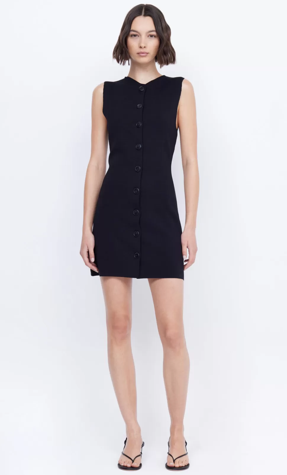 Mini Dresses | Knitwear^BEC + BRIDGE ILORA KNIT MINI DRESS BLACK