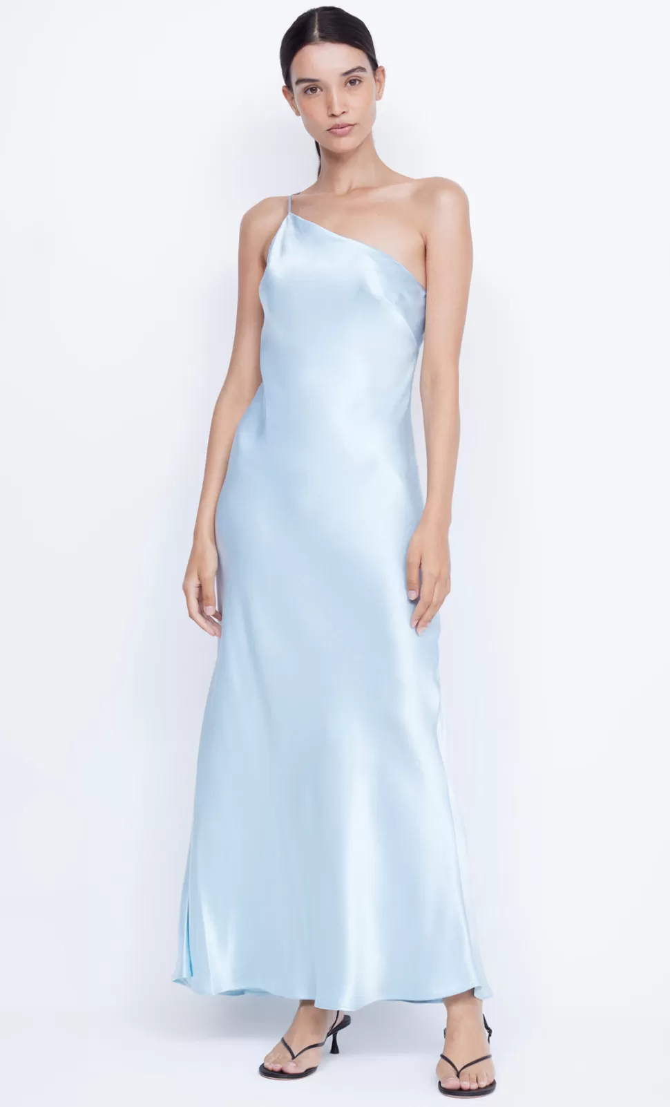 GUESTS | Wedding Guest^BEC + BRIDGE MARGAUX ASYM DRESS DOLPHIN BLUE