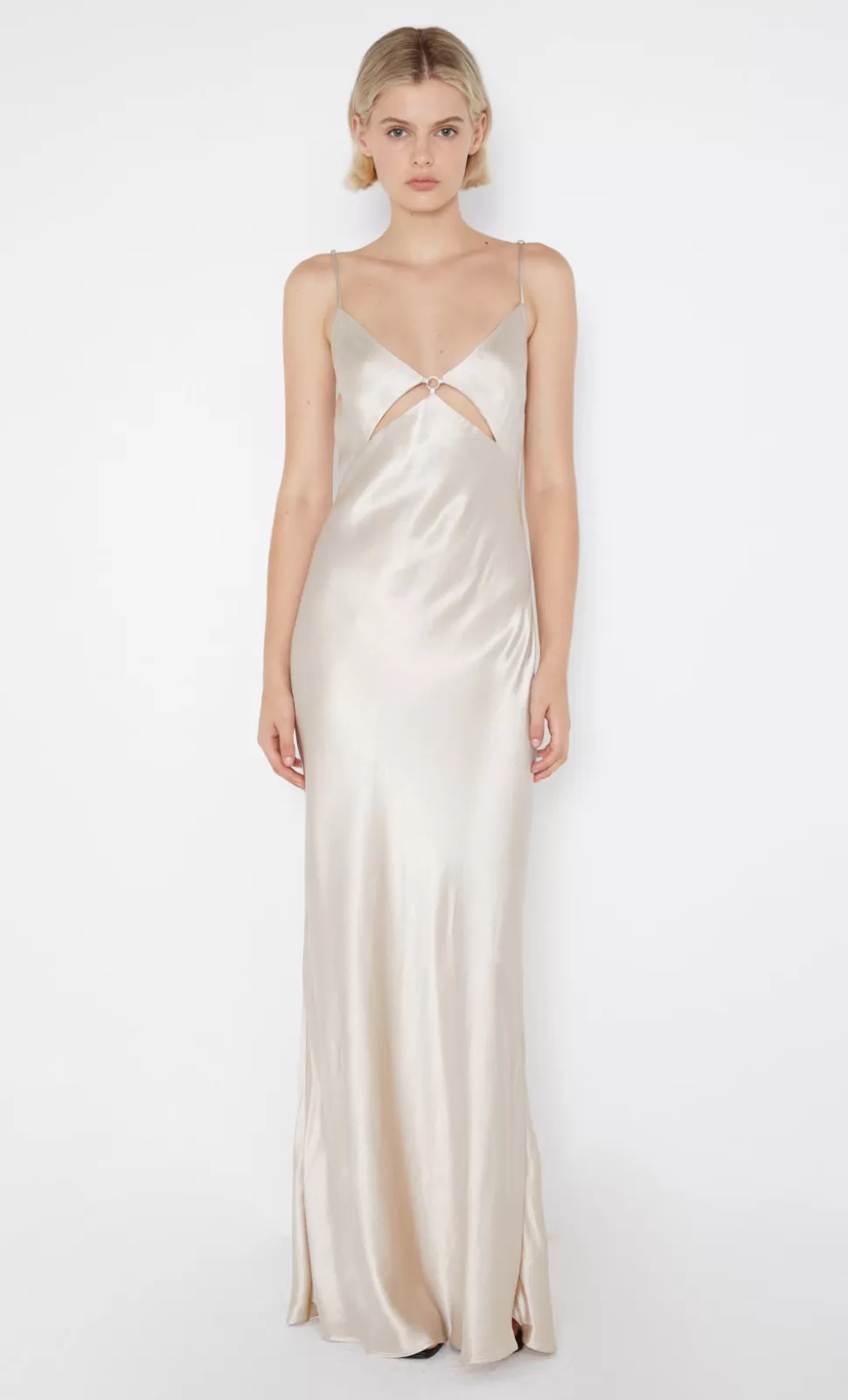 MAXI'S | GOWNS^BEC + BRIDGE MARGAUX MAXI DRESS SAND