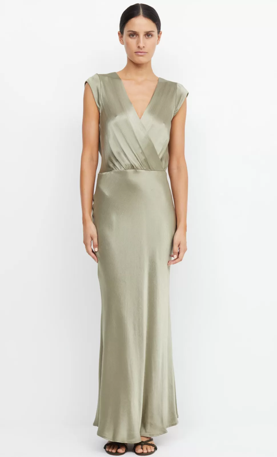 Bridesmaid Dresses | BRIDESMAIDS^BEC + BRIDGE MOON DANCE MAXI DRESS SAGE