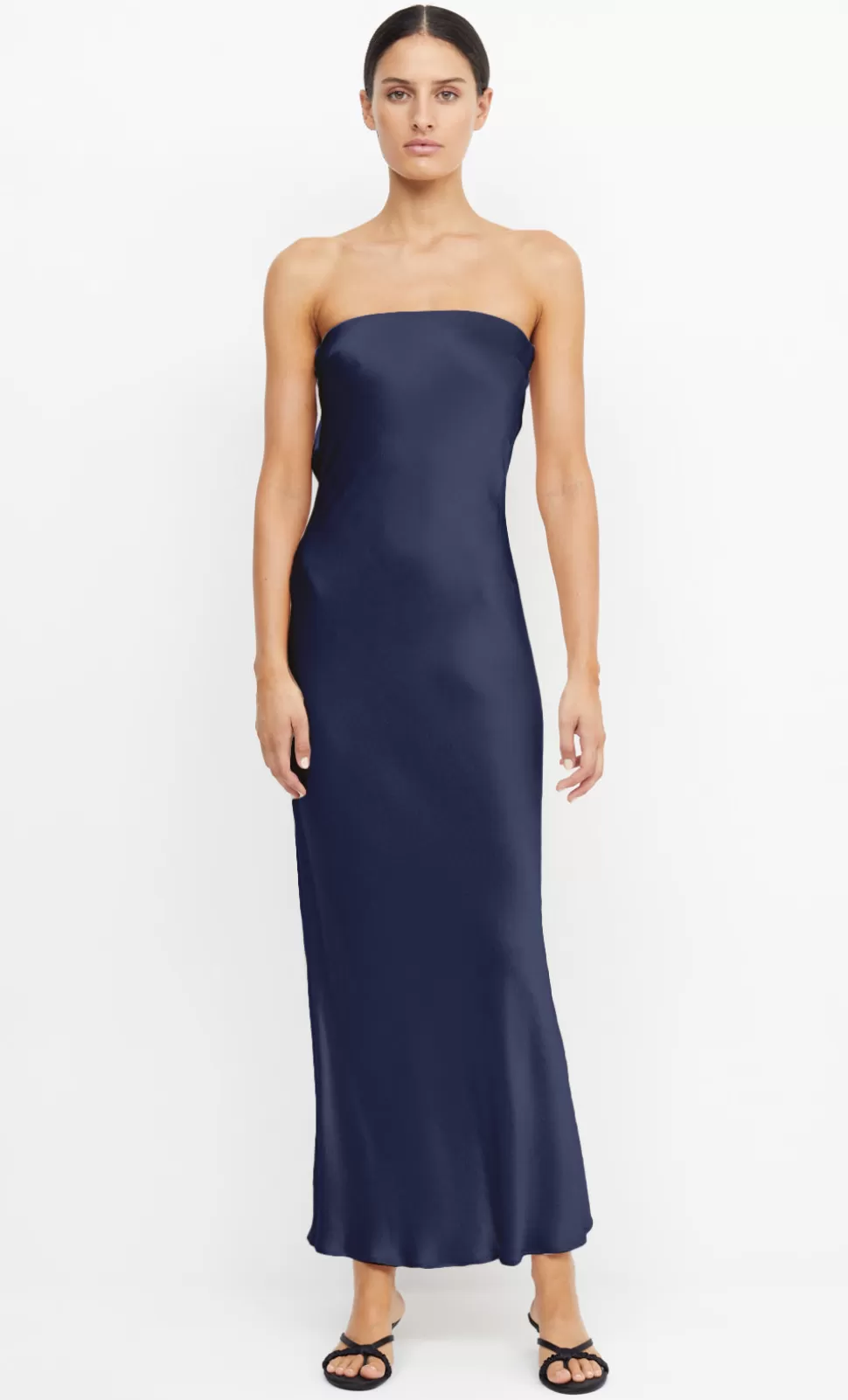 MAXI'S | GOWNS^BEC + BRIDGE MOON DANCE STRAPLESS DRESS INK