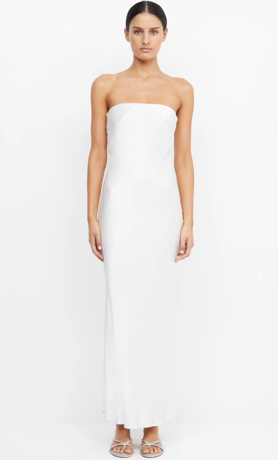 MAXI'S | BRIDES^BEC + BRIDGE MOON DANCE STRAPLESS DRESS IVORY