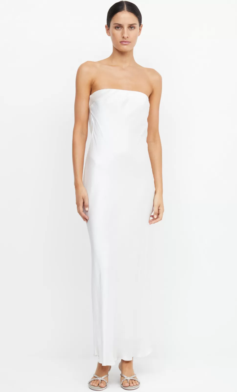 MAXI'S | BRIDES^BEC + BRIDGE MOON DANCE STRAPLESS DRESS IVORY