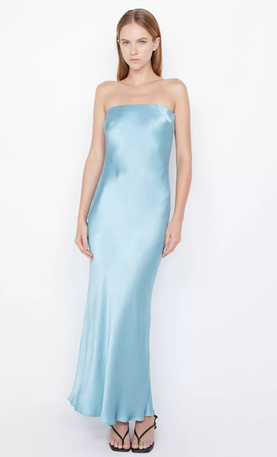 MAXI'S | GOWNS^BEC + BRIDGE MOON DANCE STRAPLESS DRESS SEA SPRAY