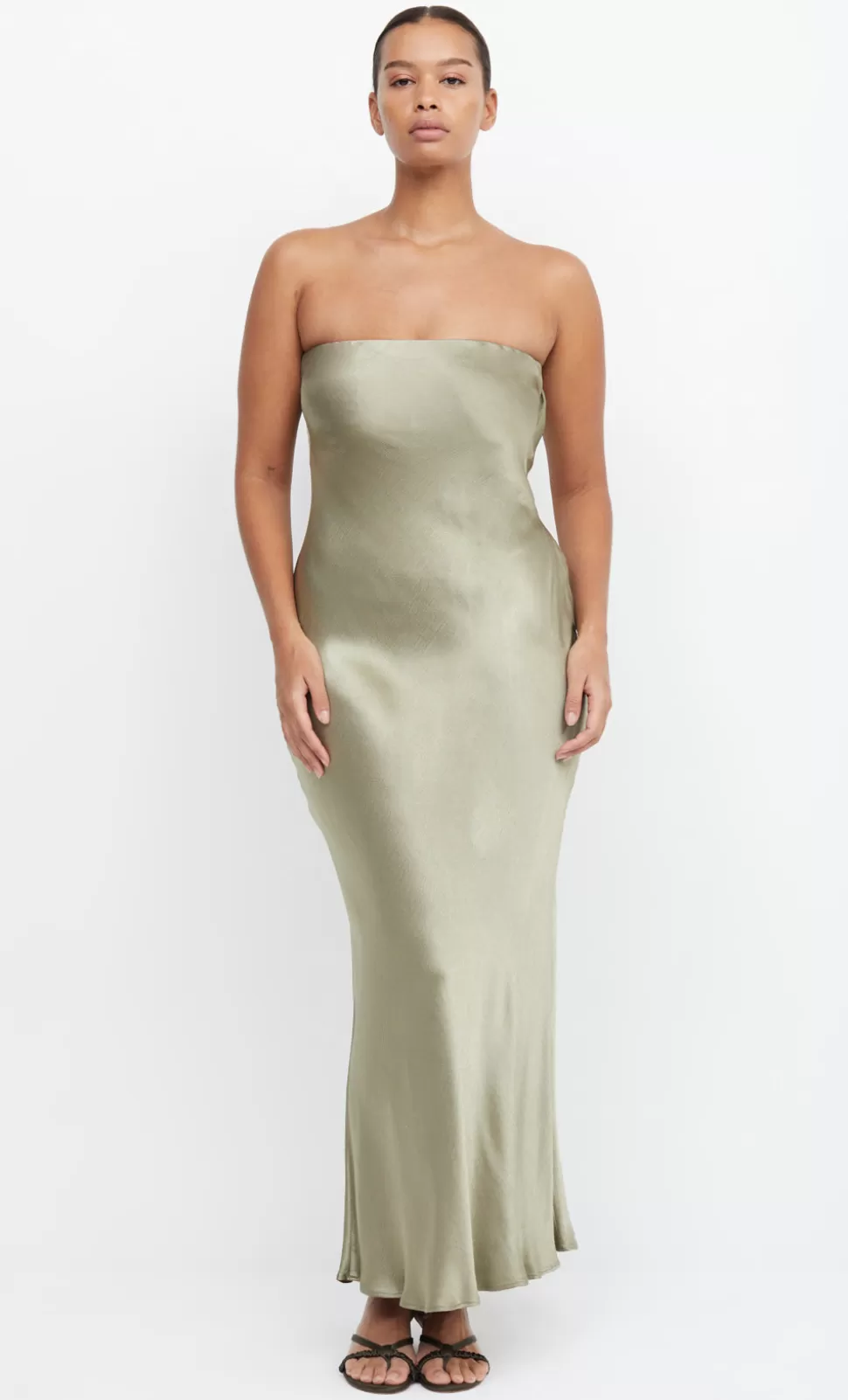 Bridesmaid Dresses | BRIDESMAIDS^BEC + BRIDGE MOON DANCE STRAPLESS DRESS SAGE