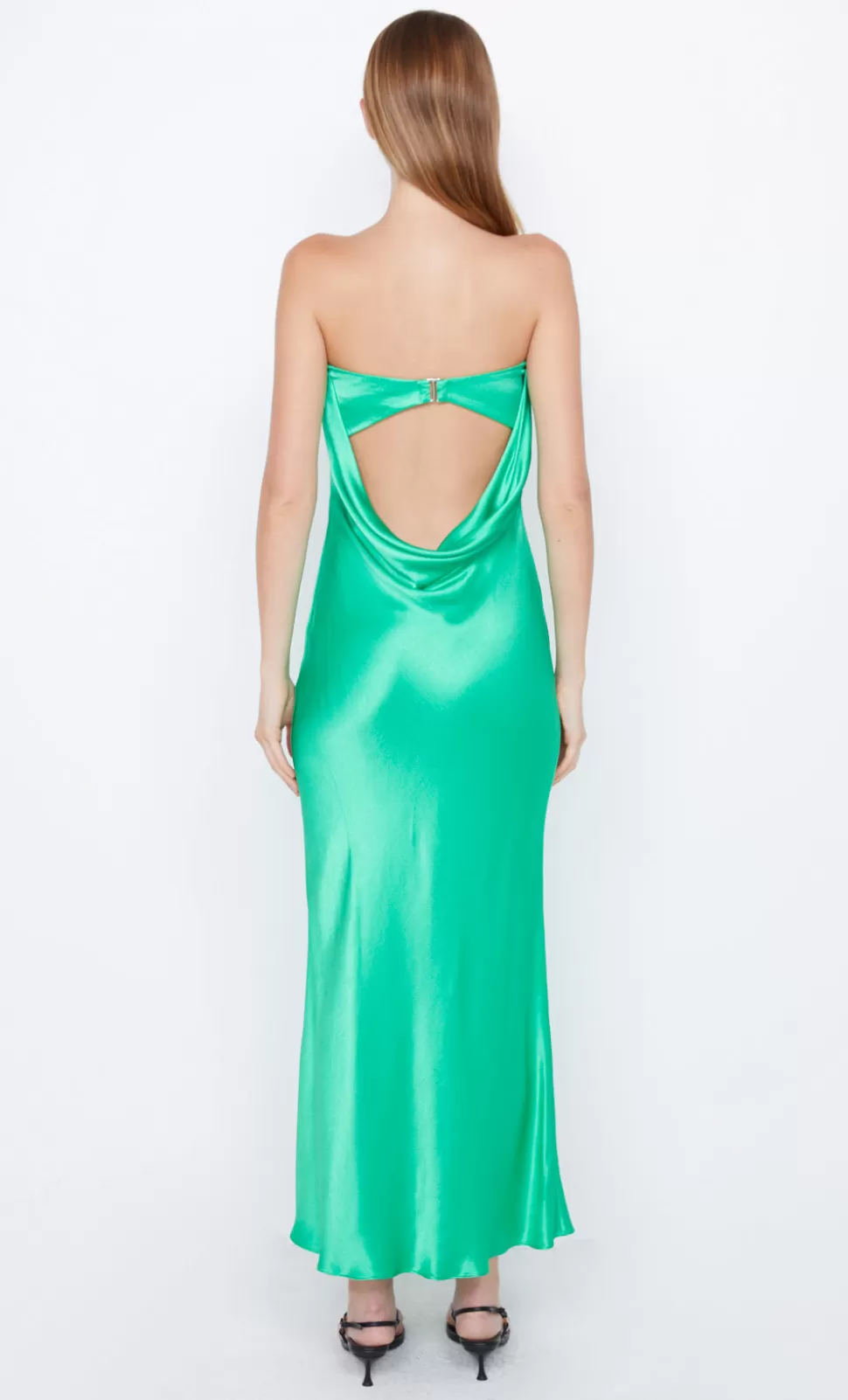 Prom Dresses^BEC + BRIDGE MOON DANCE STRAPLESS DRESS EMERALD