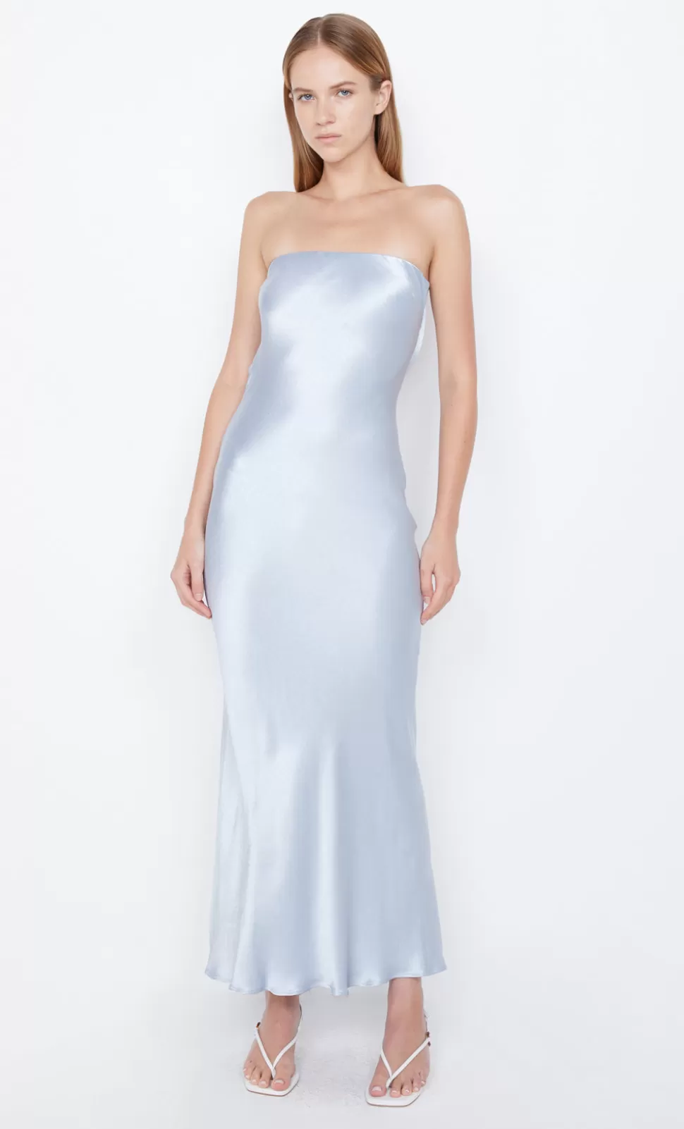 Prom Dresses | Bridesmaid Dresses^BEC + BRIDGE MOON DANCE STRAPLESS DRESS DUSTY BLUE