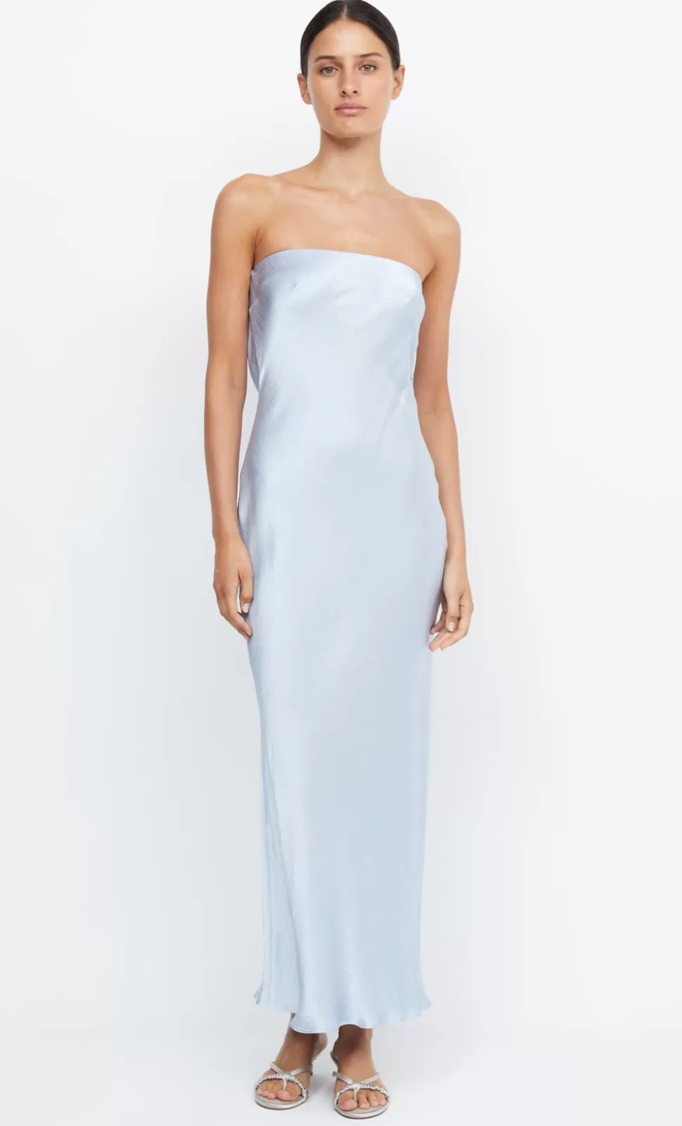 Prom Dresses | Bridesmaid Dresses^BEC + BRIDGE MOON DANCE STRAPLESS DRESS DUSTY BLUE