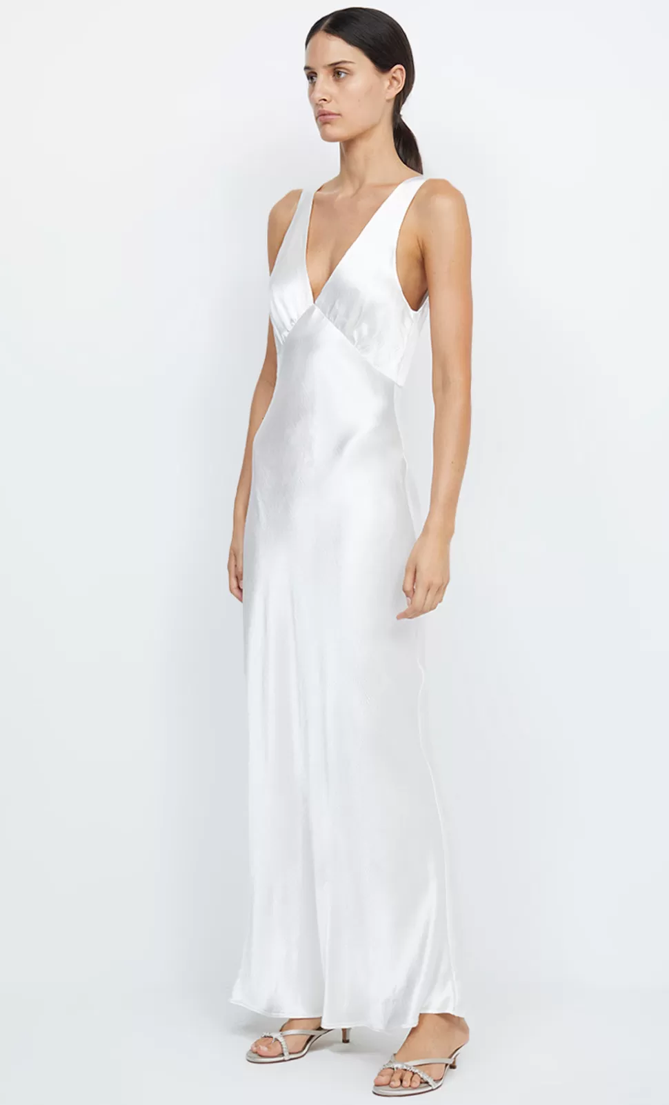 BRIDES^BEC + BRIDGE MOON DANCE VERONA DRESS IVORY