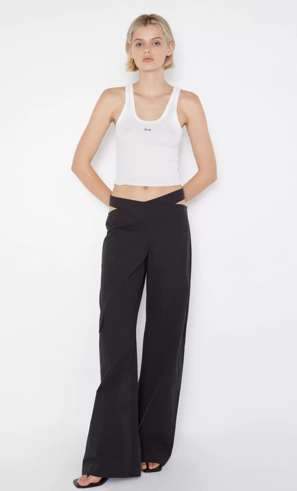 Shorts + Pants | Bottoms^BEC + BRIDGE RAYLIE CARGO PANT BLACK