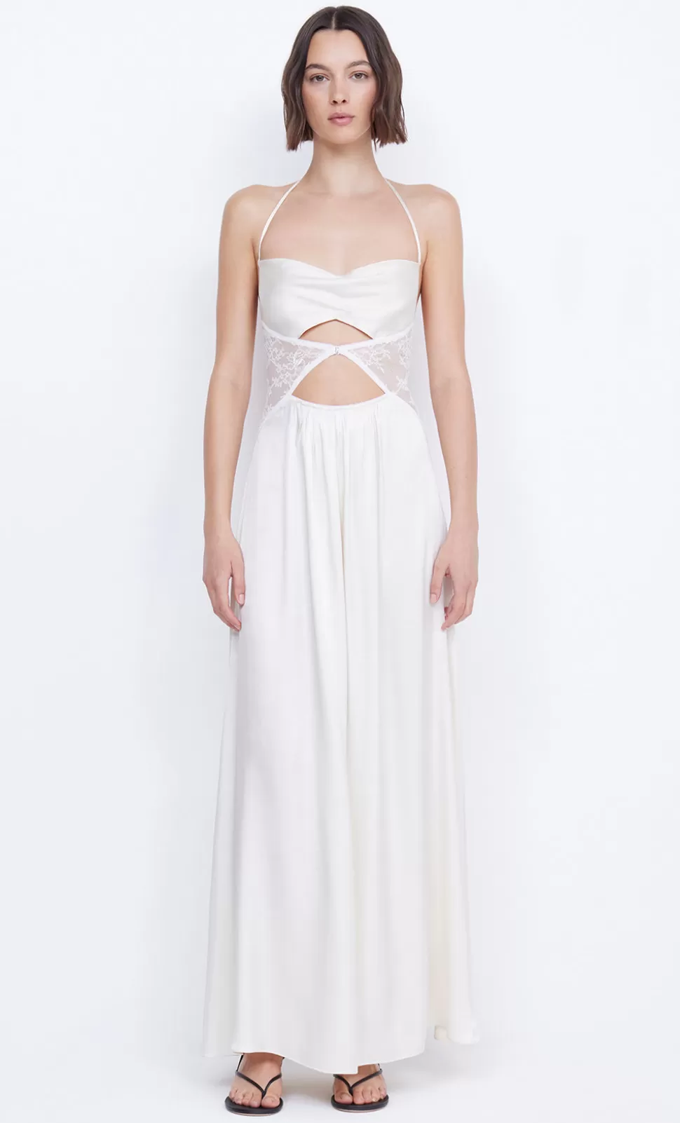 PARTY | GUESTS^BEC + BRIDGE SANTAL HALTER MAXI DRESS IVORY