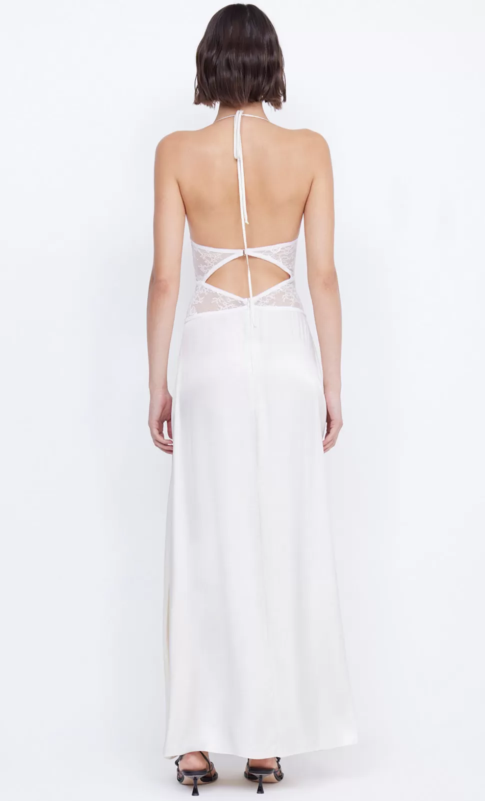 PARTY | GUESTS^BEC + BRIDGE SANTAL HALTER MAXI DRESS IVORY