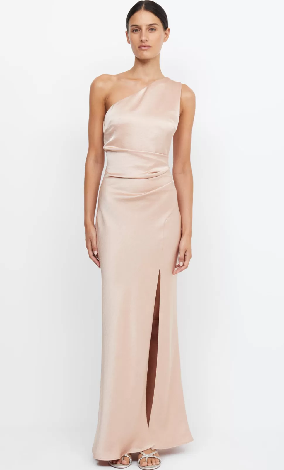 Bridesmaid Dresses | BRIDESMAIDS^BEC + BRIDGE THE DREAMER ASYM DRESS ROSE GOLD