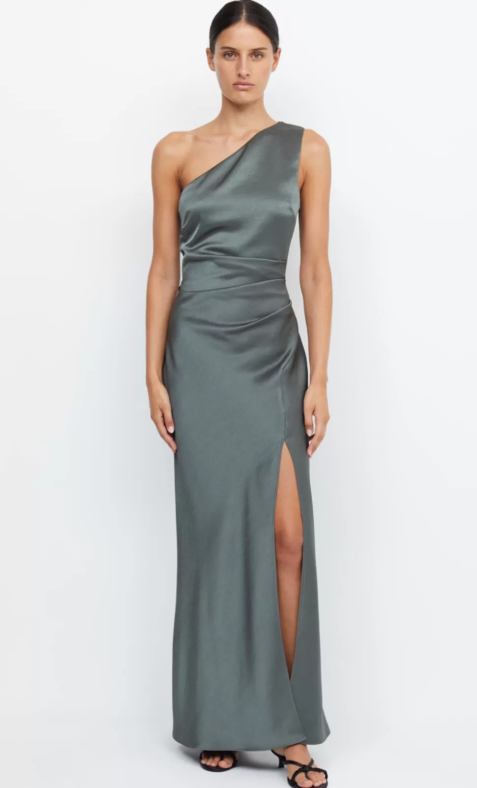 Bridesmaid Dresses | BRIDESMAIDS^BEC + BRIDGE THE DREAMER ASYM DRESS DARK WILLOW