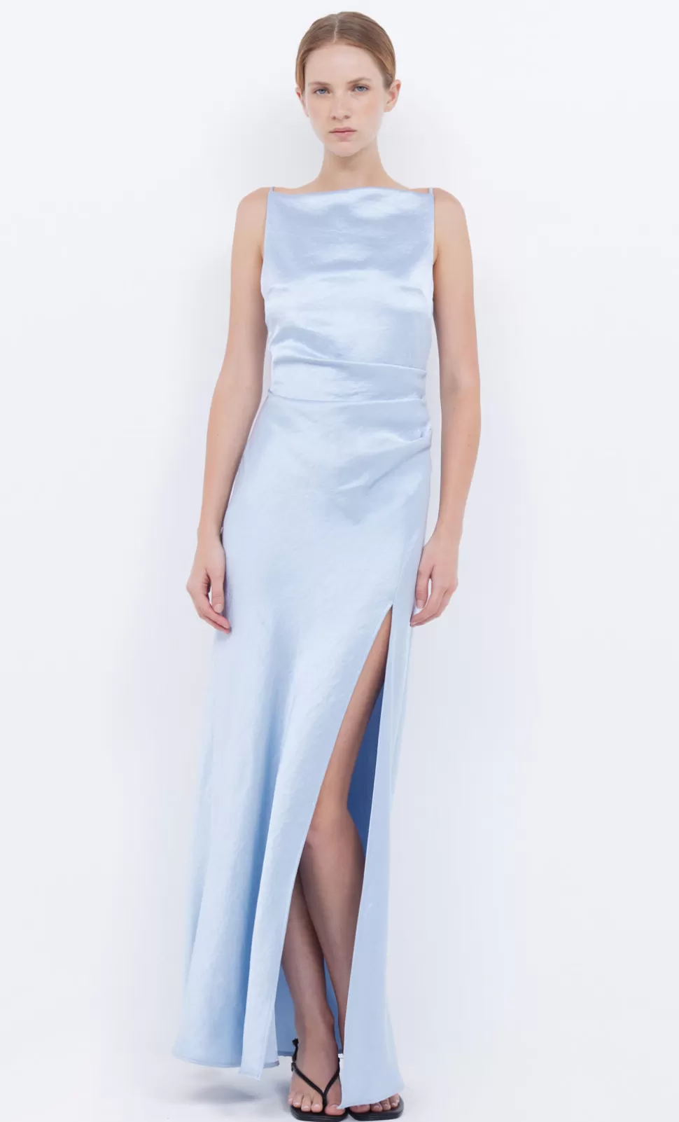 MAXI'S | GOWNS^BEC + BRIDGE THE DREAMER MAXI DRESS DUSTY BLUE