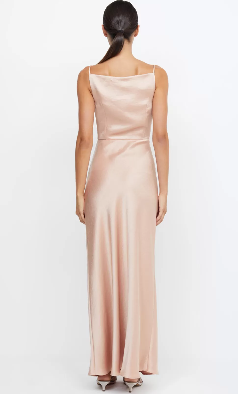 Bridesmaid Dresses | BRIDESMAIDS^BEC + BRIDGE THE DREAMER MAXI DRESS ROSE GOLD