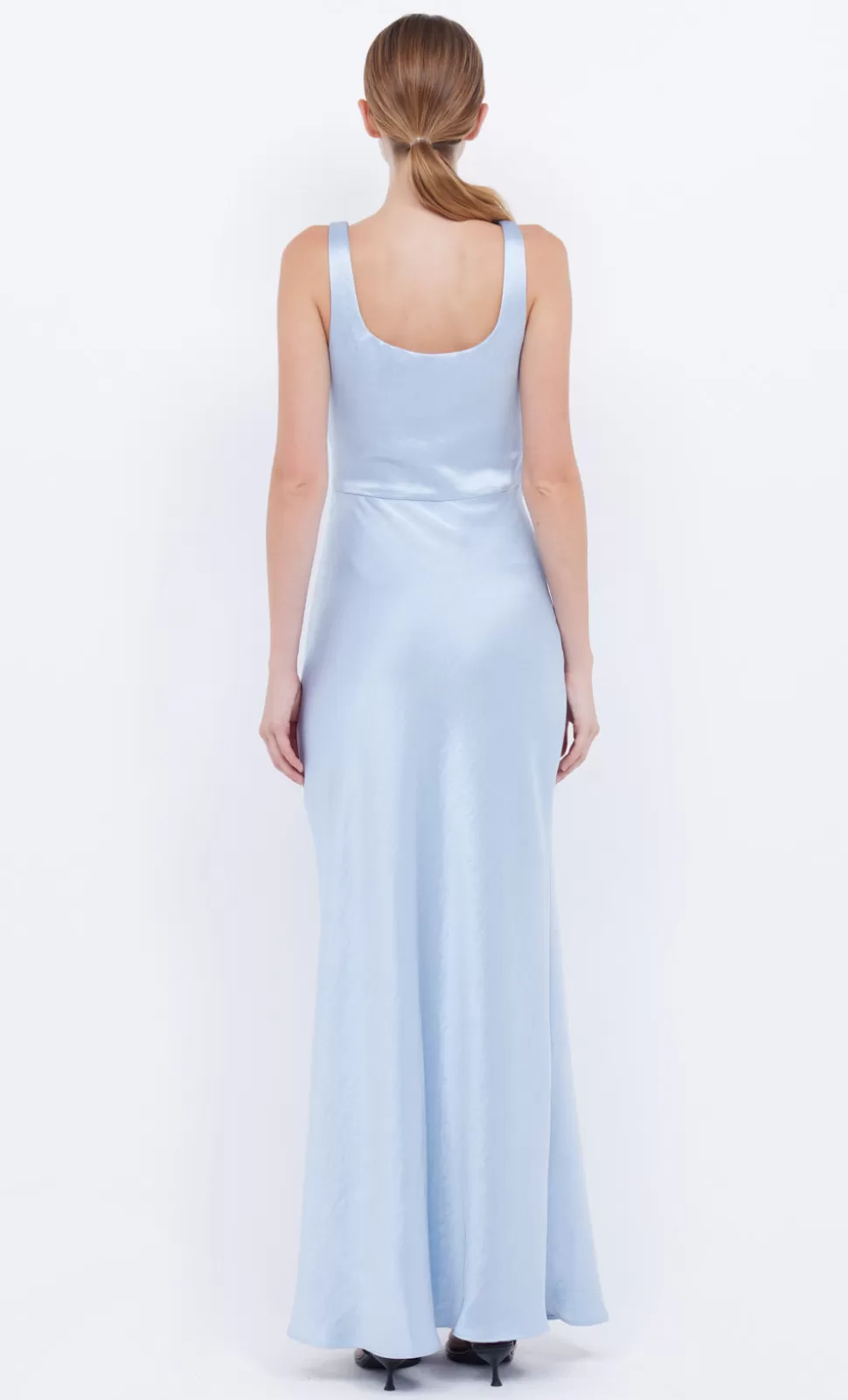 MAXI'S | GUESTS^BEC + BRIDGE THE DREAMER SQUARE NECK DRESS DUSTY BLUE