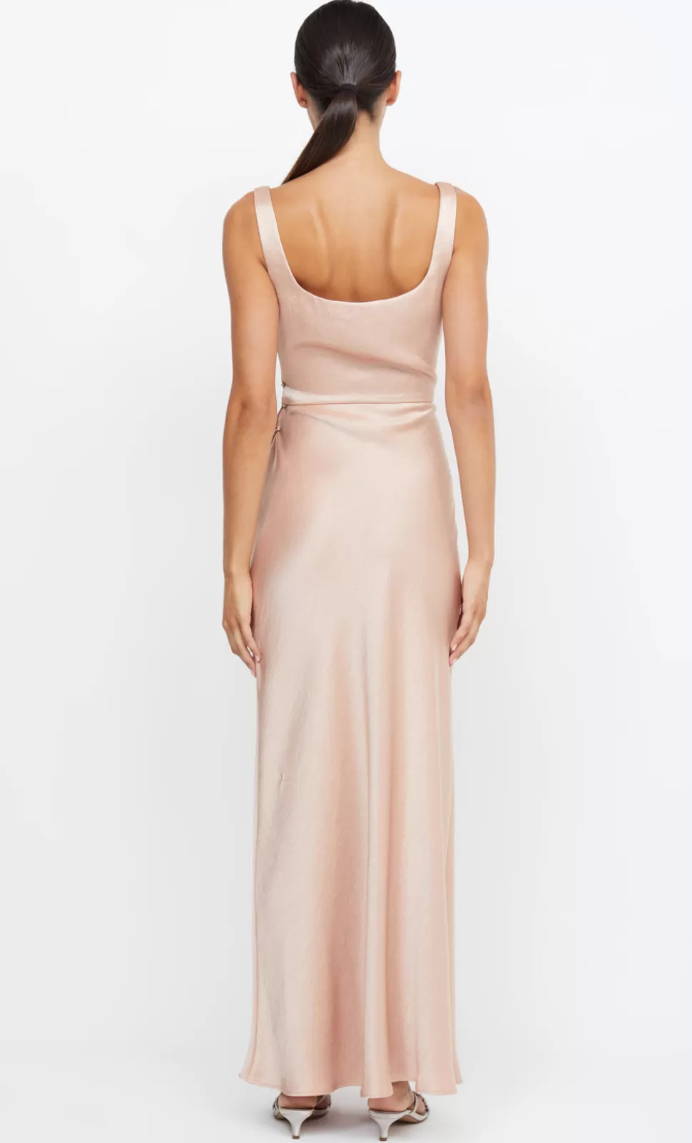 Bridesmaid Dresses | BRIDESMAIDS^BEC + BRIDGE THE DREAMER SQUARE NECK DRESS ROSE GOLD