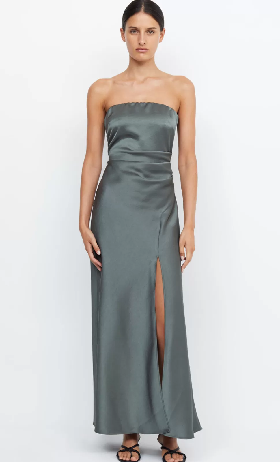 Bridesmaid Dresses | BRIDESMAIDS^BEC + BRIDGE THE DREAMER STRAPLESS DRESS DARK WILLOW