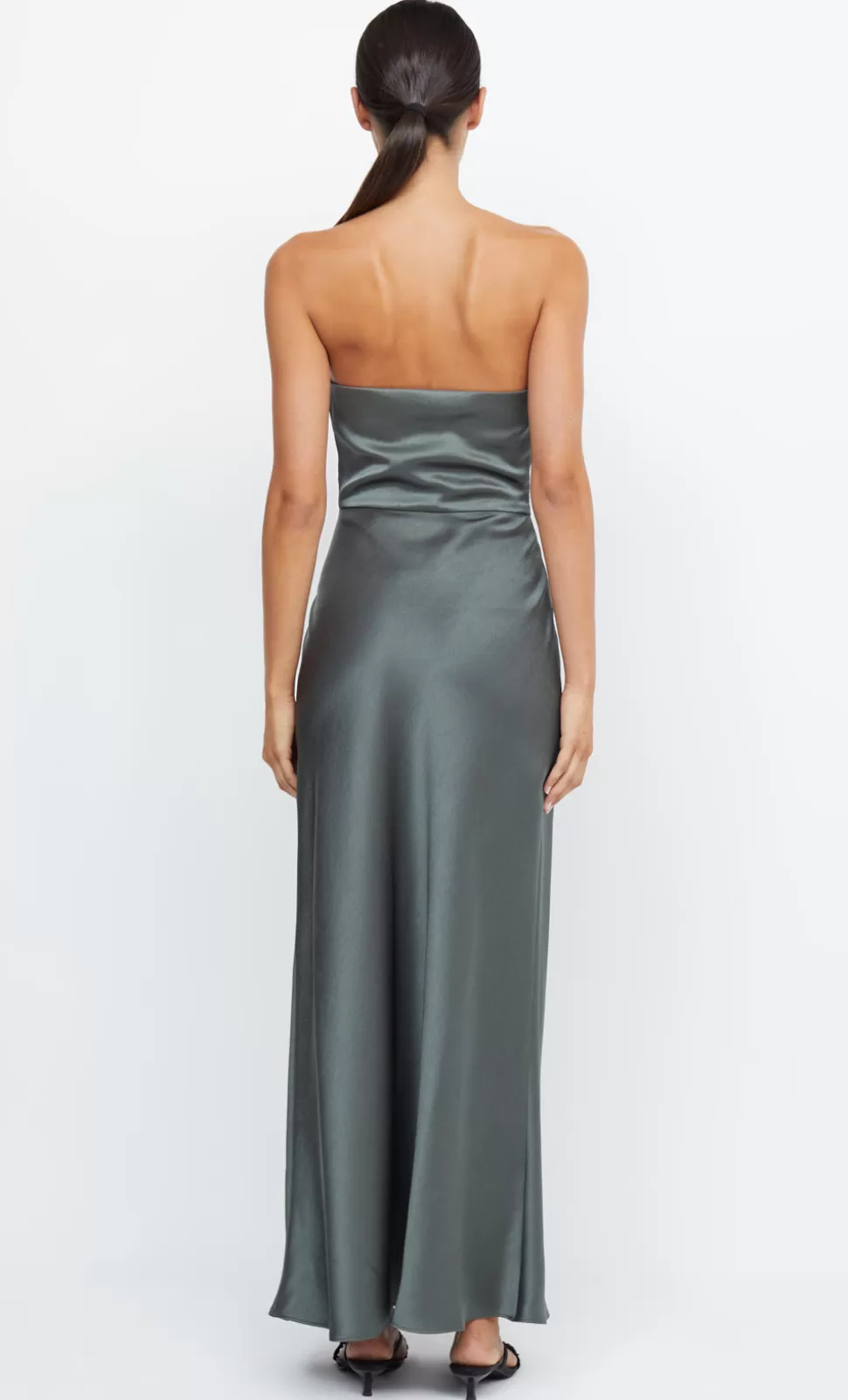 Bridesmaid Dresses | BRIDESMAIDS^BEC + BRIDGE THE DREAMER STRAPLESS DRESS DARK WILLOW